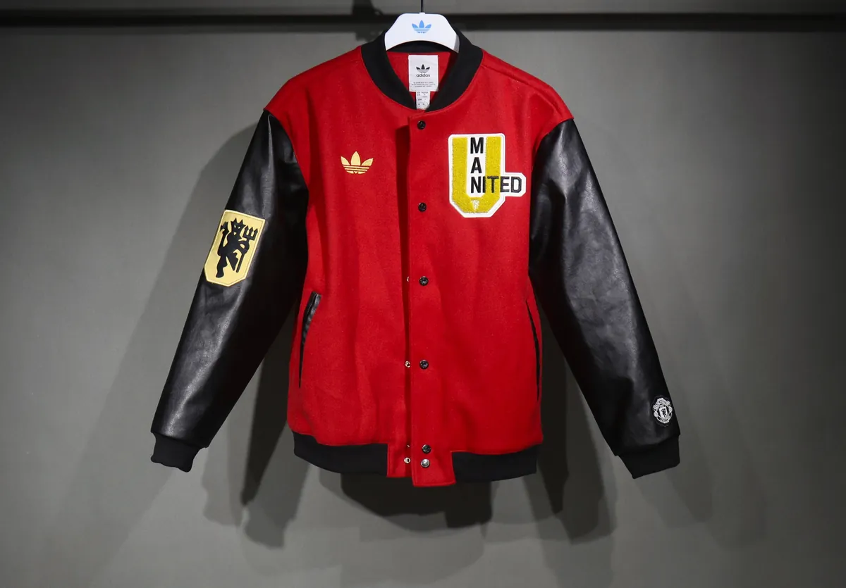 Manchester United Football Leisure Culture American Campus Style Warm Sports Loose Cotton Coat 5