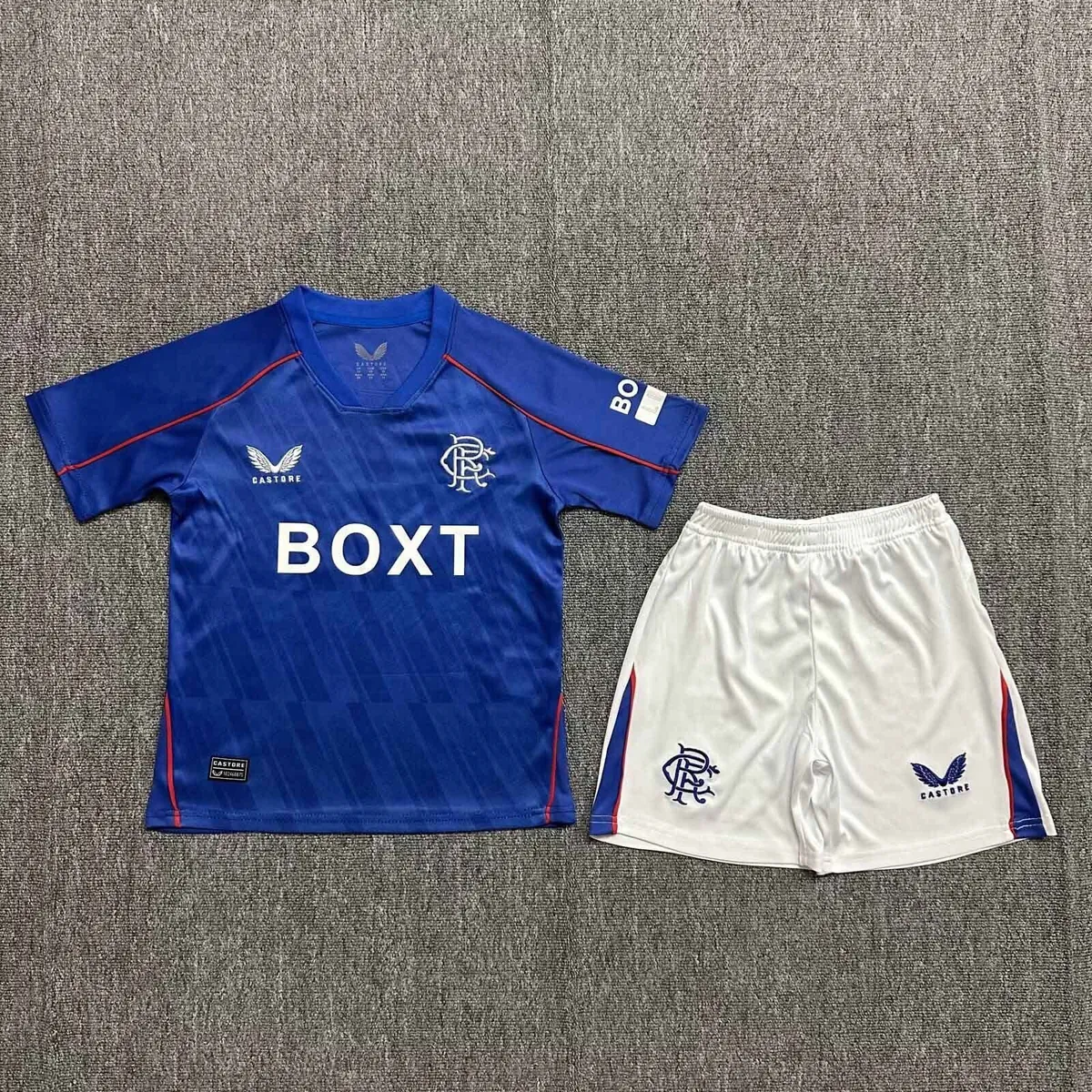 24-25 Rangers Home Kid Kits Youth Apparels Sport AAAAJersey Yupoo 1