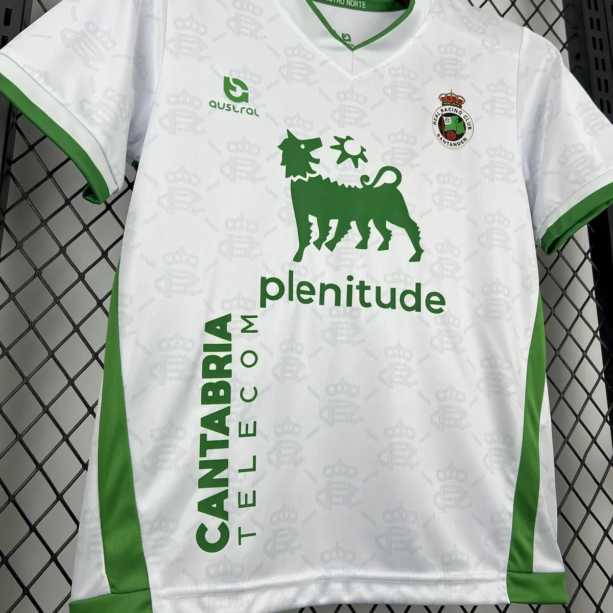 25-26 Racing de Santander Home Kids Kit Soccer T-Shirt AAAAJersey Supply Yupoo 5