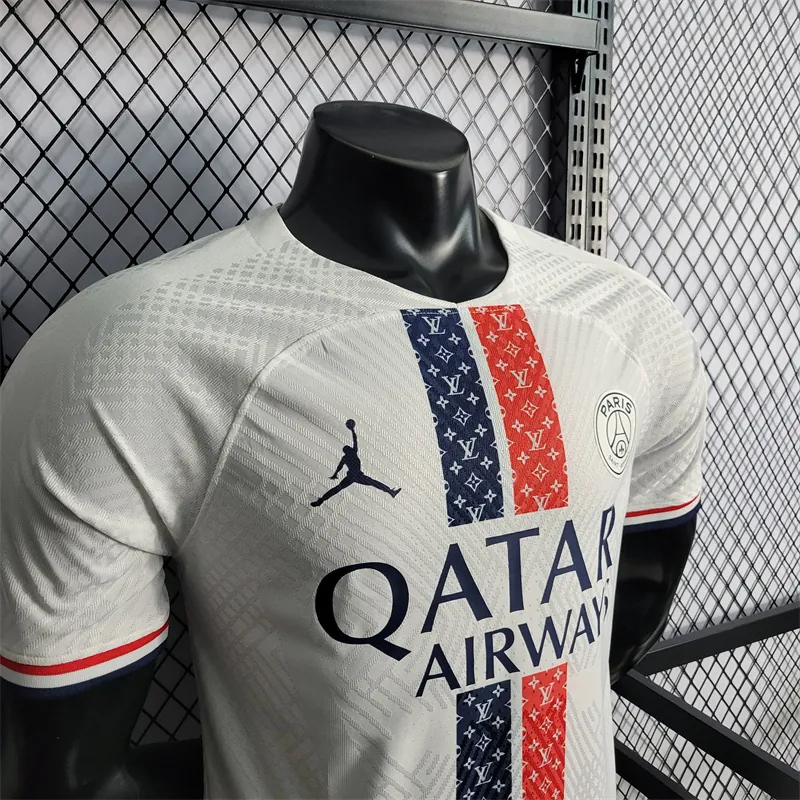22-23 PSG Jordan LV Special Edition White Player Version Size S-XXL 8