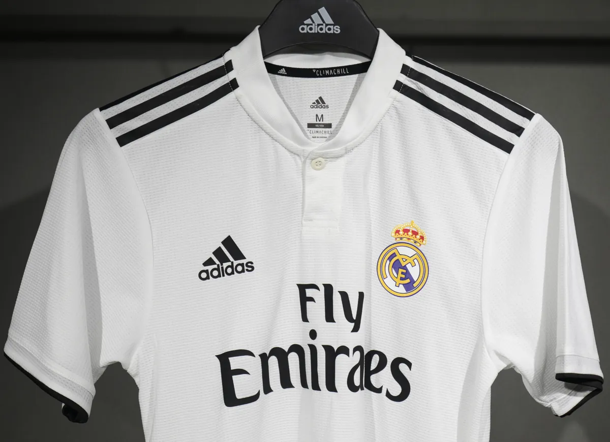 18-19 Real Madrid Home Retro Kit Vintage Player Version Sino Shirt AAAAJersey Dropship Yupoo 1