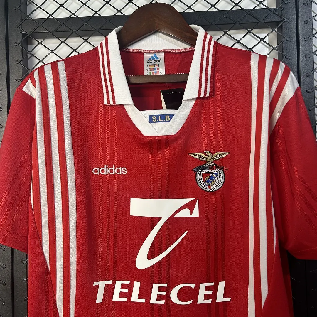 97-98 Benfica Home Retro Kit Vintage Shirt Soccer AAAAJersey Yupoo 2