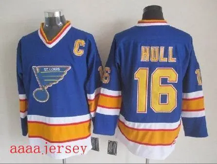 St. Louis Blues retro ice hockey jersey M-3XL 圣路易蓝调队复古冰球服 1