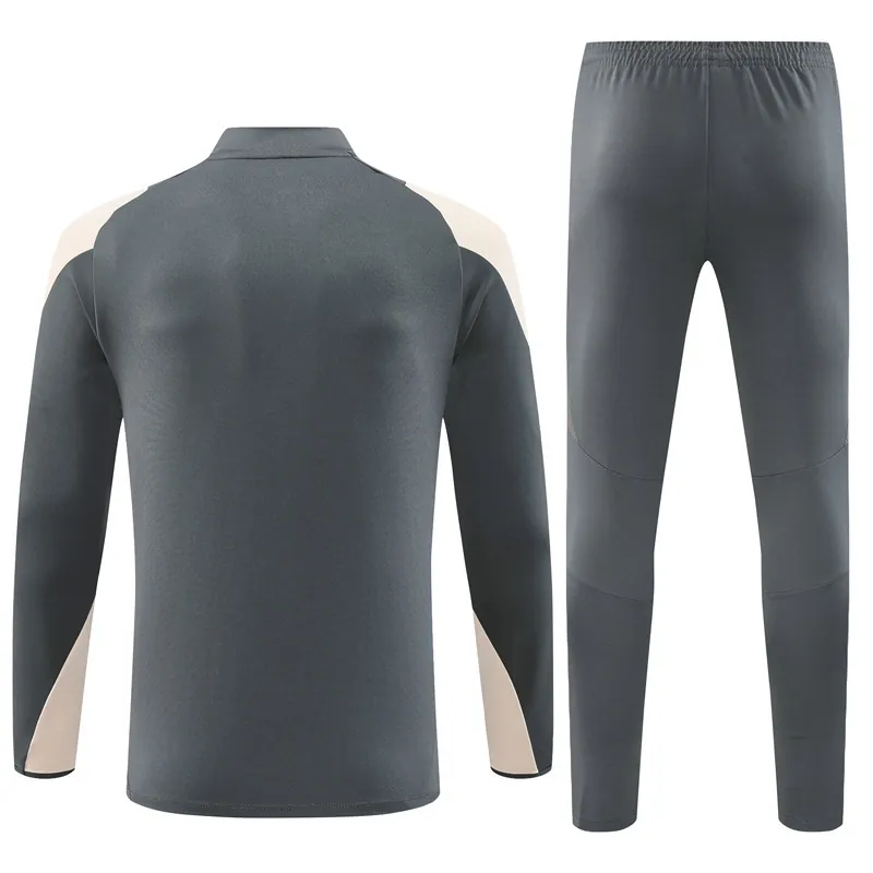 24-25 Real Madrid Long Sleeve Training Suit Football Shirts 3
