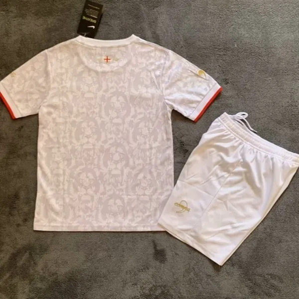 24-25 England White Comma Special Edition Kid Kits Youth Apparels Soccer AAAAJersey Yupoo 1
