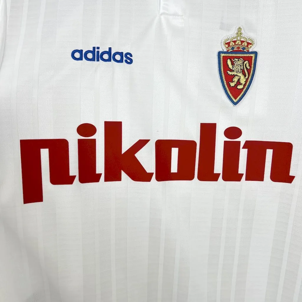 95-97 Zaragoza Home Retro Kit Vintage Shirt AAAAJersey Supplier Yupoo 6