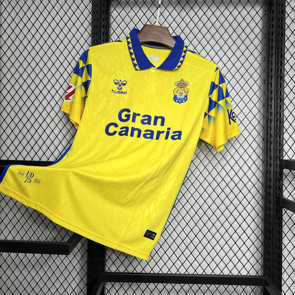 24-25 Las Palmas Home Kit Soccer Uniform Sport AAAAJersey Yupoo 1