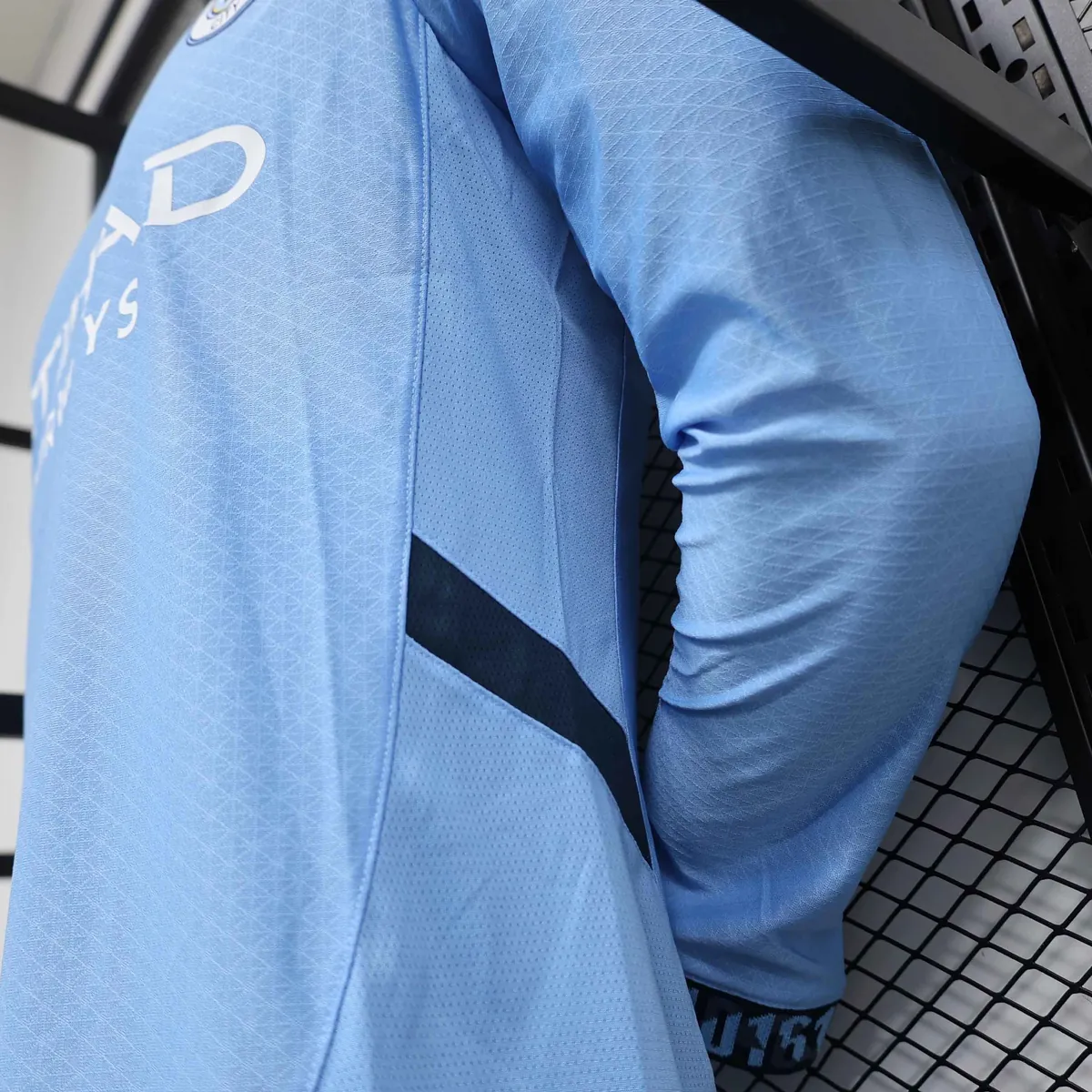 24-25 Manchester City Home Long Sleeve Kit Player Version Shirt AAAAJersey Soccer Yupoo 5
