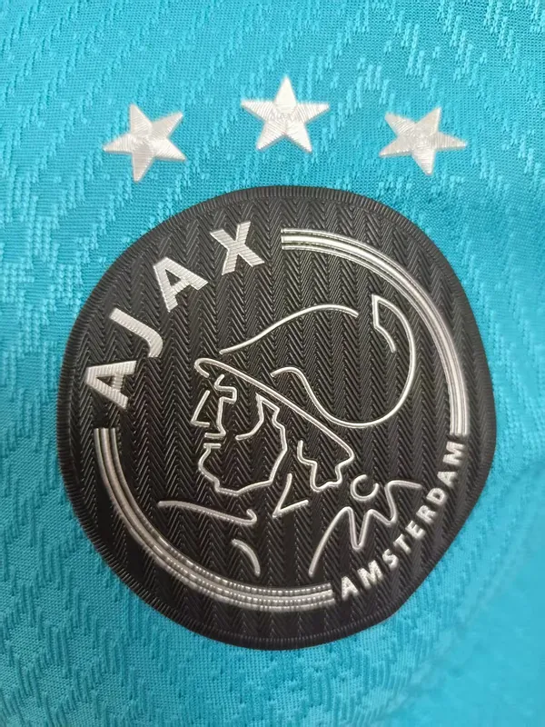 25-26 Ajax Blue Polo Kit Player Version Soccer AAAAJersey Yupoo S-2XL 4