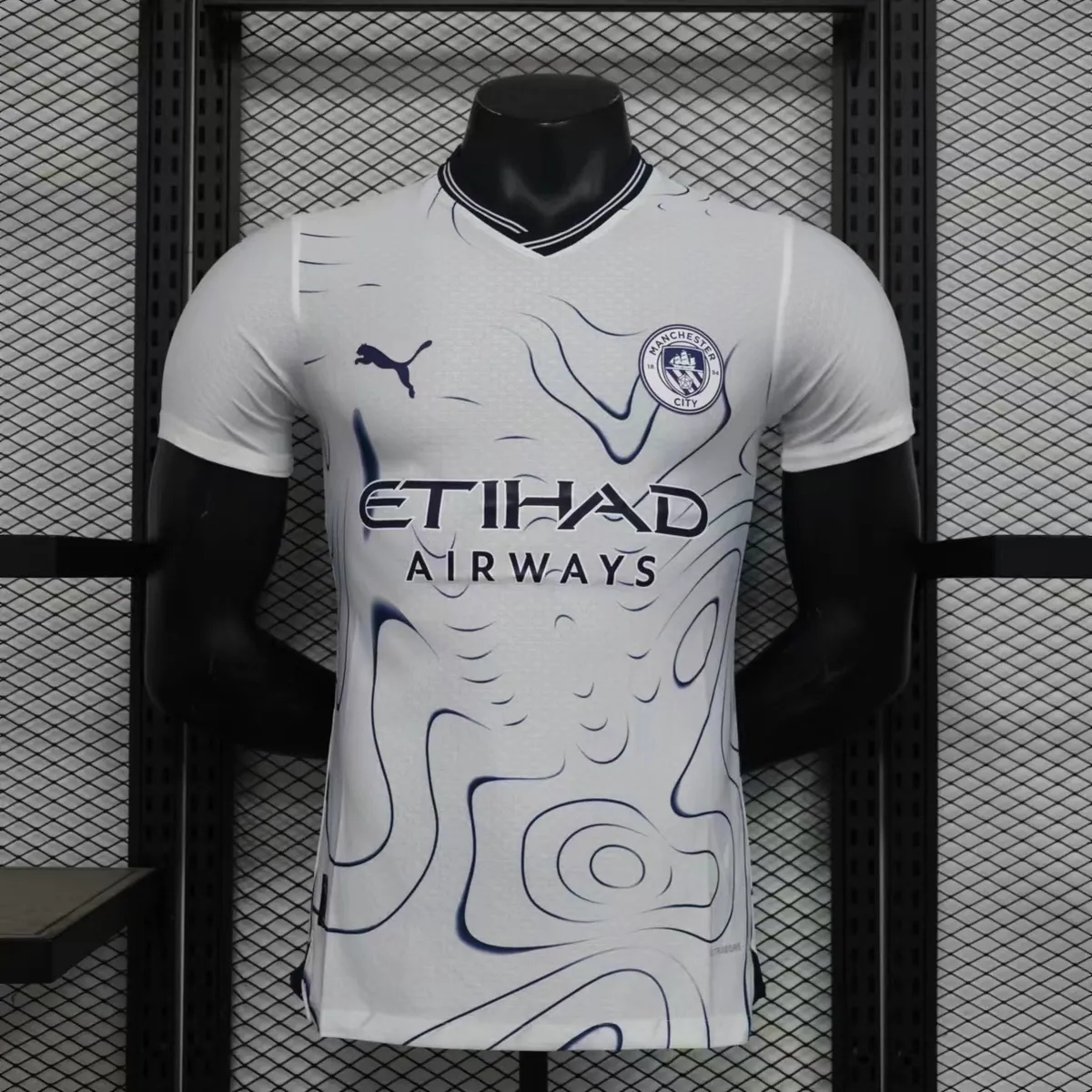 24-25 Manchester City Special Edition Kit White Player Version Shirt Soccer Jerseys For Sale 6