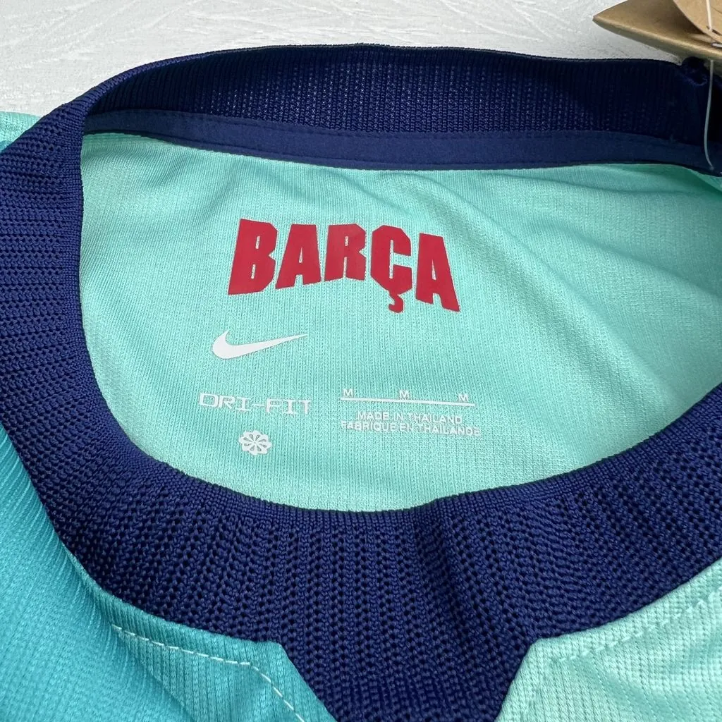 26-27 Barcelona Mens Third Kit Football Long Sleeve T-Shirt AAAAJersey Supply Yupoo 9 2