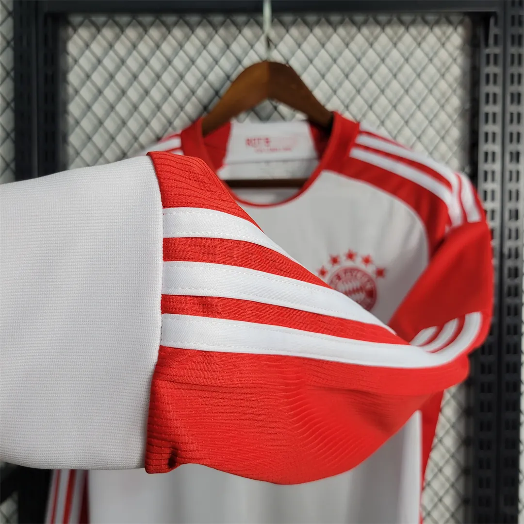 23-24 Bayern home Long Sleeve 7