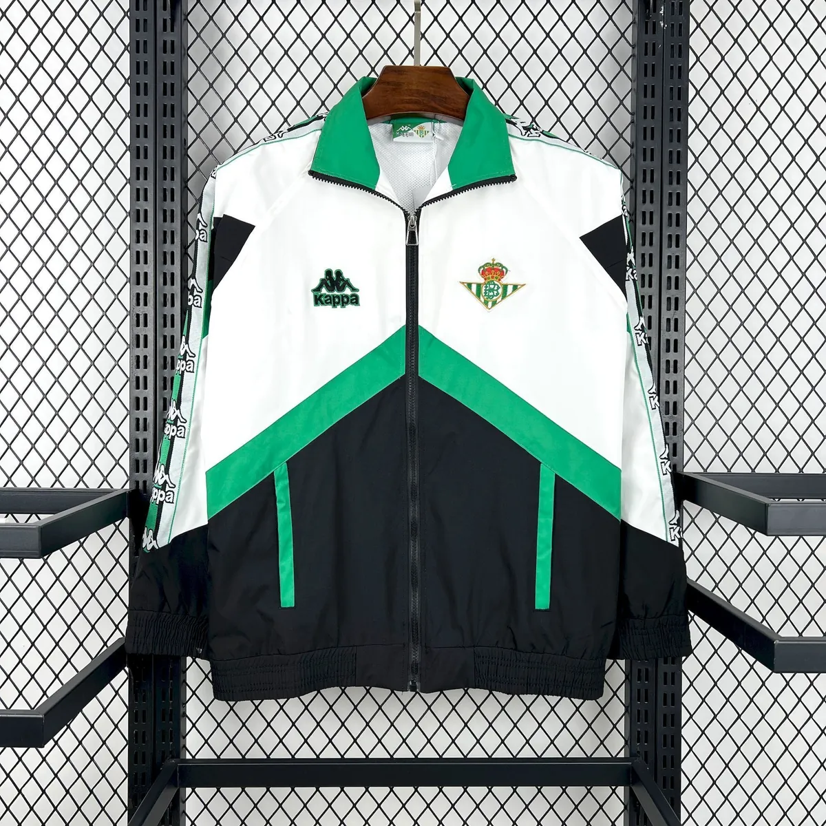 95-96 Real Betis Retro Windbreaker Jackets Yupoo 8