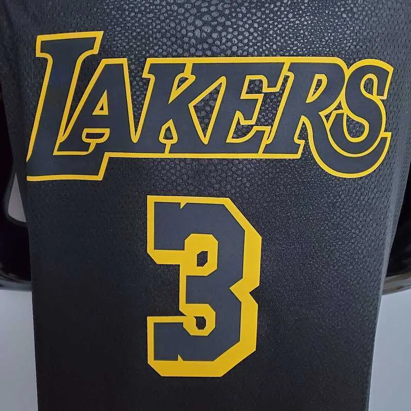 DAVIS #3 Lakers black 4