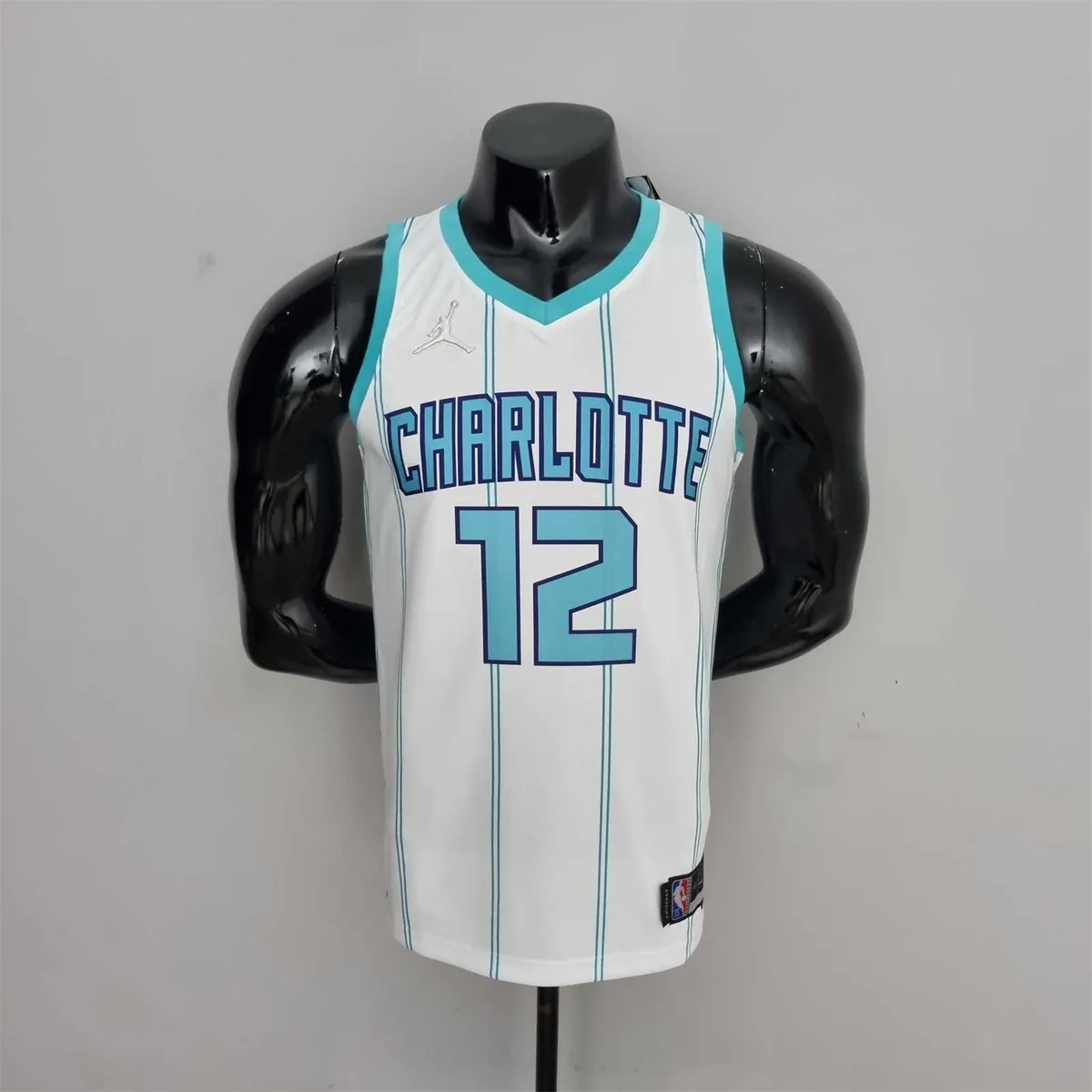 75th Anniversary Oubre #12 Charlotte Hornets White NBA Jersey 9