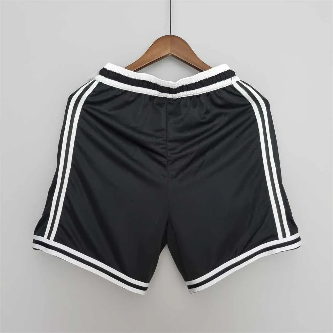 2022 Portland Trail Blazers NBA US Training Shorts Black 4