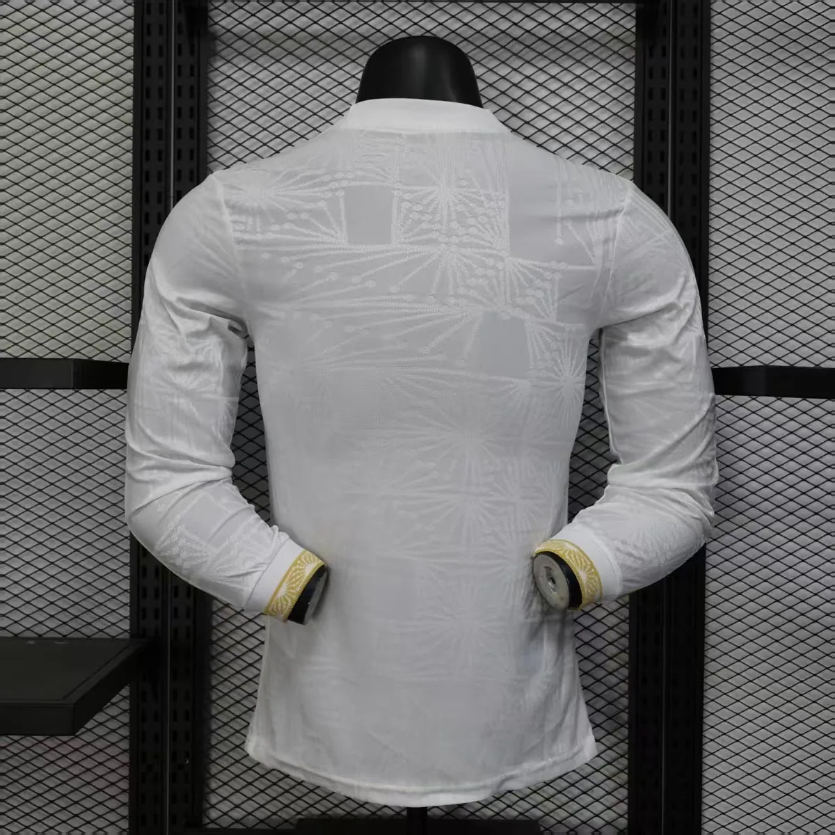 2025 Mexico Gold Cup White Long Sleeve Kit Player Version Shirt AAAAJersey Yupoo 1