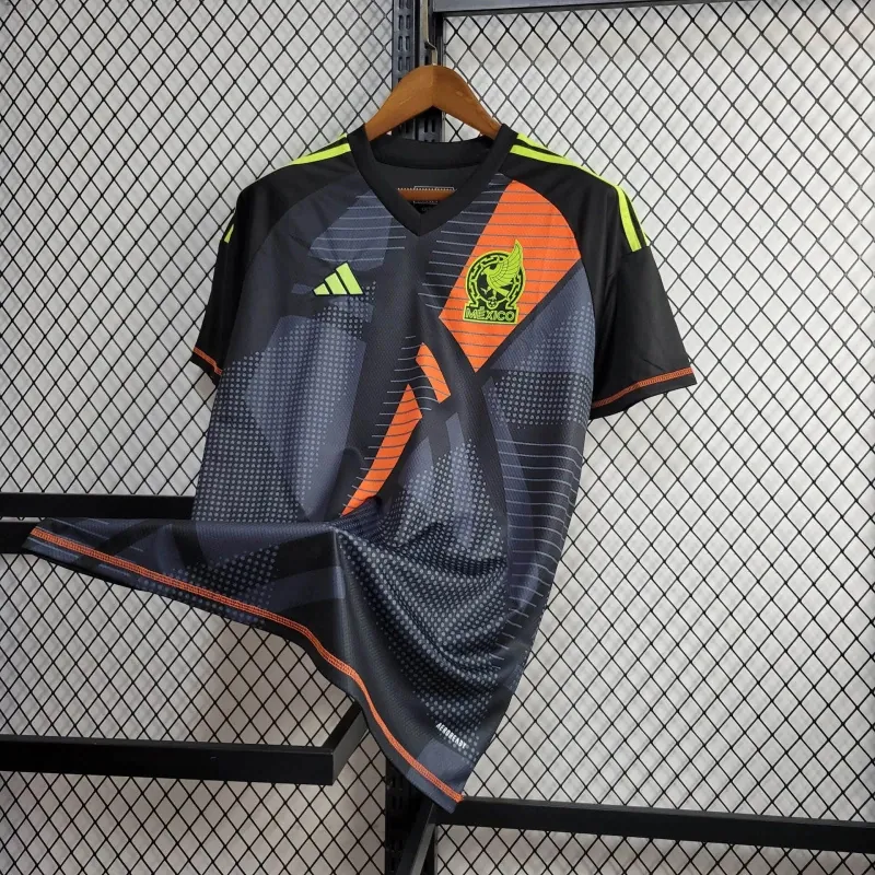 2024 Mexico Goalkeepers Black Kit Football AAAAJersey Yupoo 3