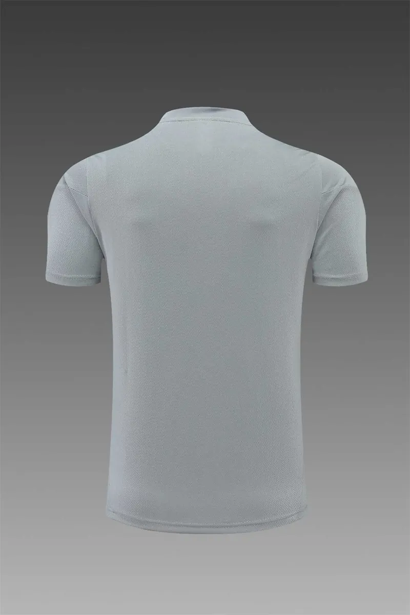 22-23 Arsenal training suit short sleeve kit Grey 6