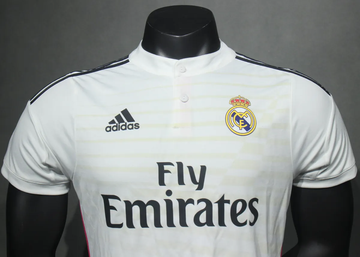 14-15 Real Madrid Home Retro Kit Vintage Player Version Sino Shirt AAAAJersey Dropship Yupoo 3
