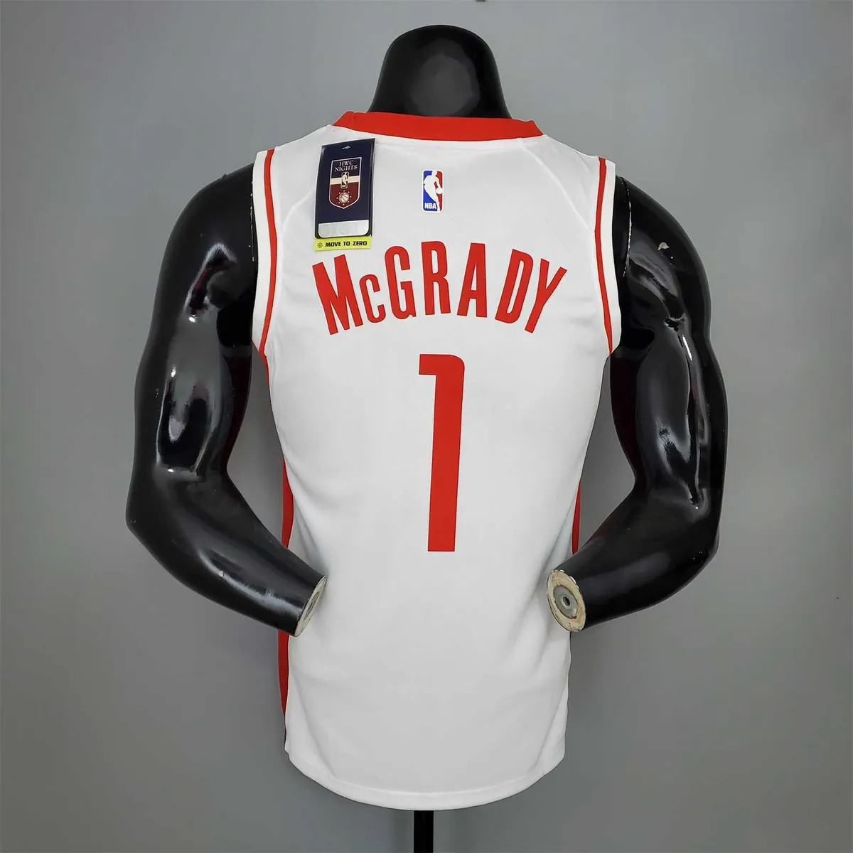 2021 McGRADY#1 Rockets White 8
