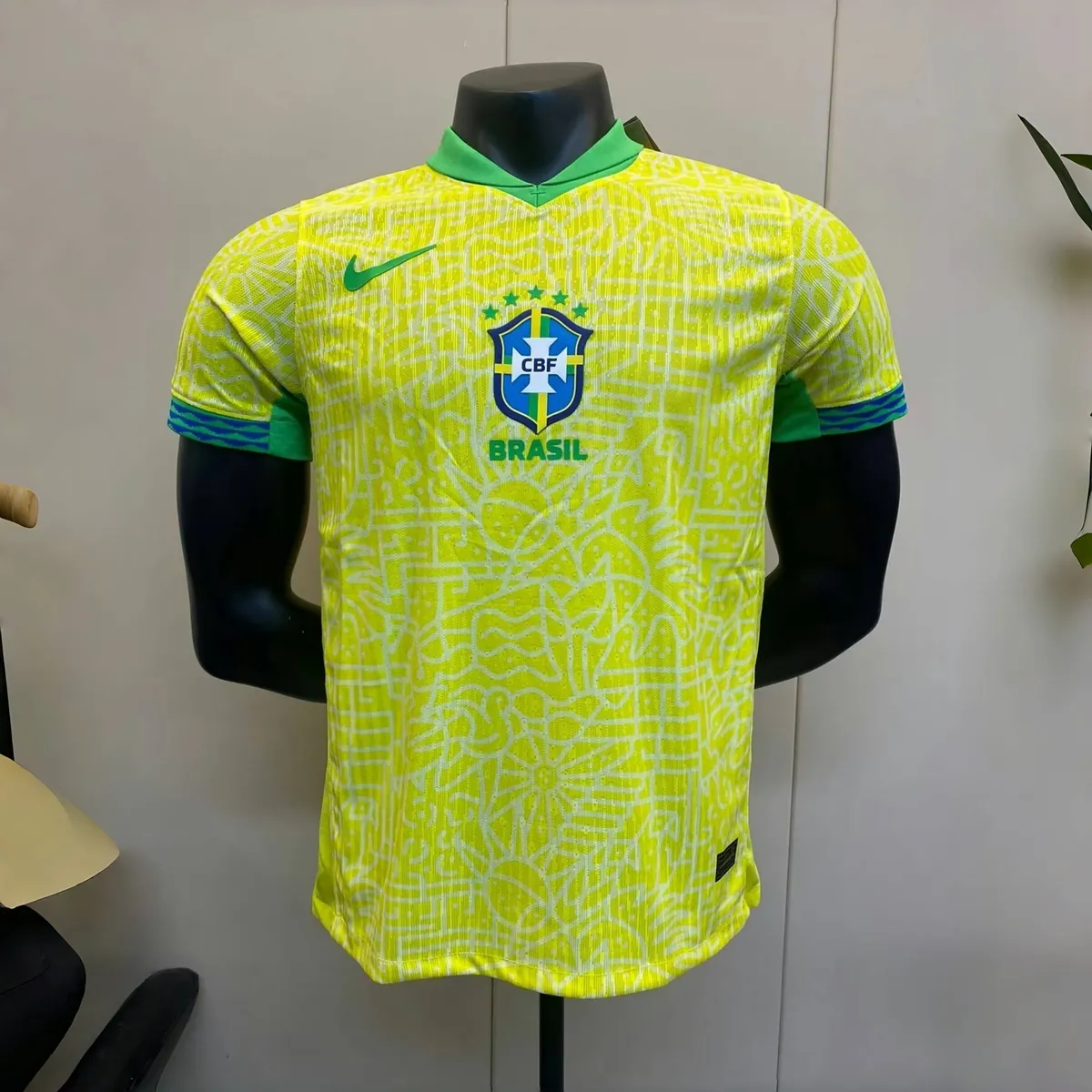 2024 Brazil Home Kit Player Version Shirt Jersey Supplier Yupoo 4