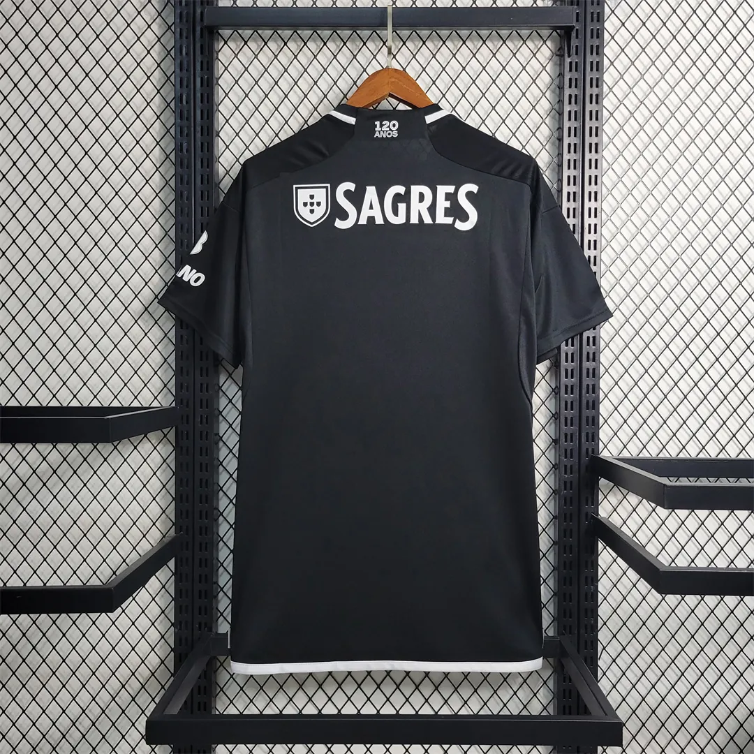 23-24 Benfica Away Kit Black Shirt Football Jerseys Yupoo 7