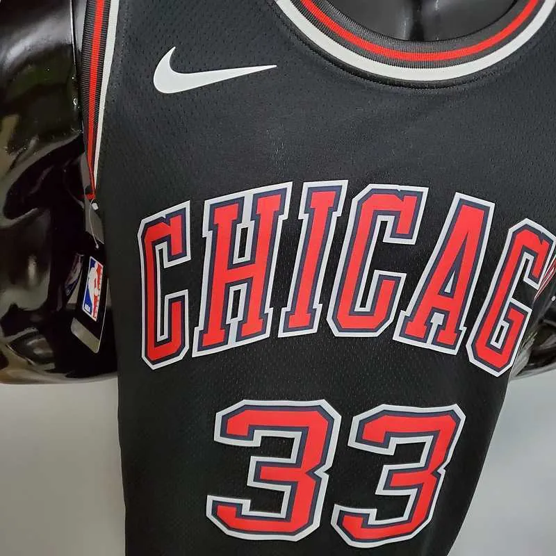 PIPPEN#33 Chicago Bulls Black 1