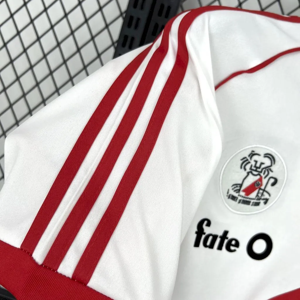 86-87 River Plate Home Retro Kit Vintage Shirt AAAAJersey Supplier Yupoo 1