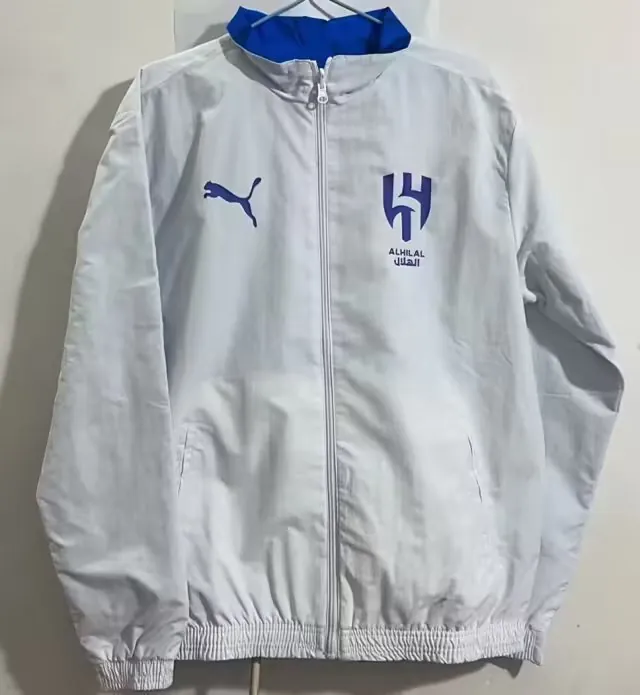 23-24 Al-Hilal Saudi Both Windbreaker Jackets Yupoo 4