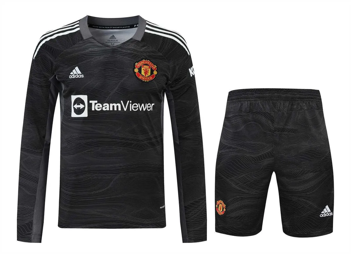 21-22 Manchester United black goalkeeper long sleeve 15