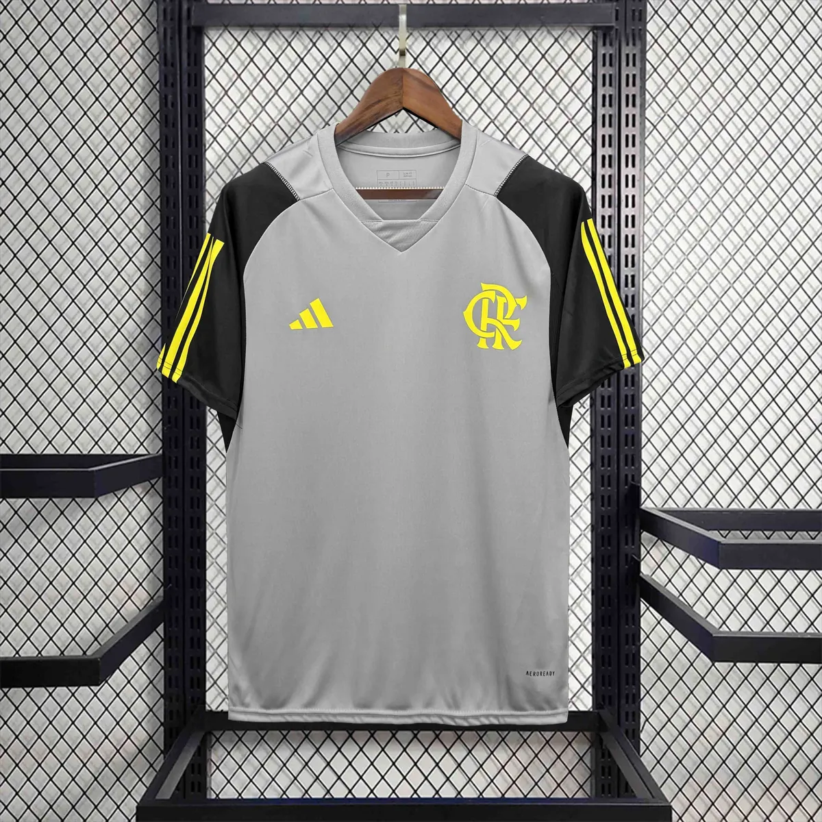 24-25 Flamengo Gray Training Kit Jersey Supplier Yupoo 9