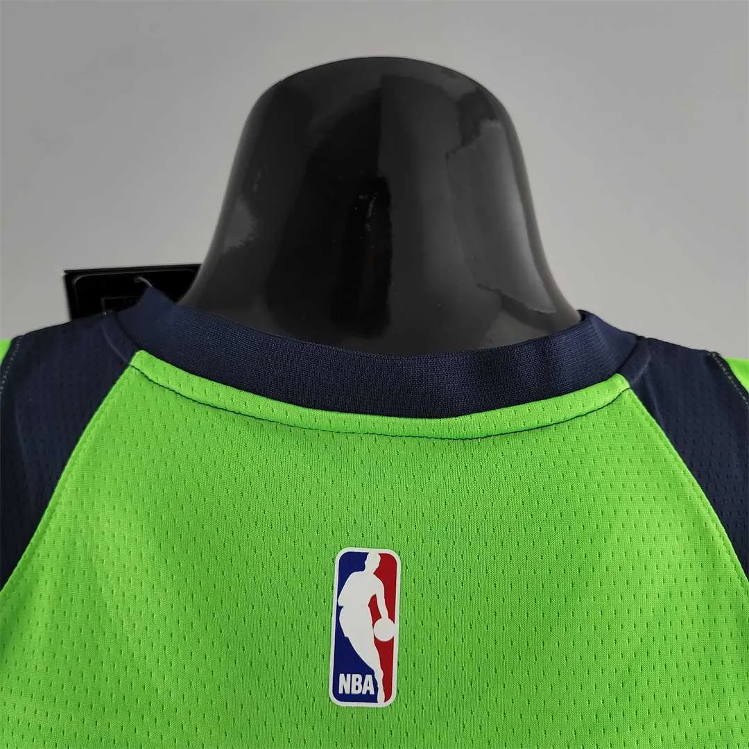 Minnesota Timberwolves EDWARDS#1 Air Jordan NBA Jersey Blue 3