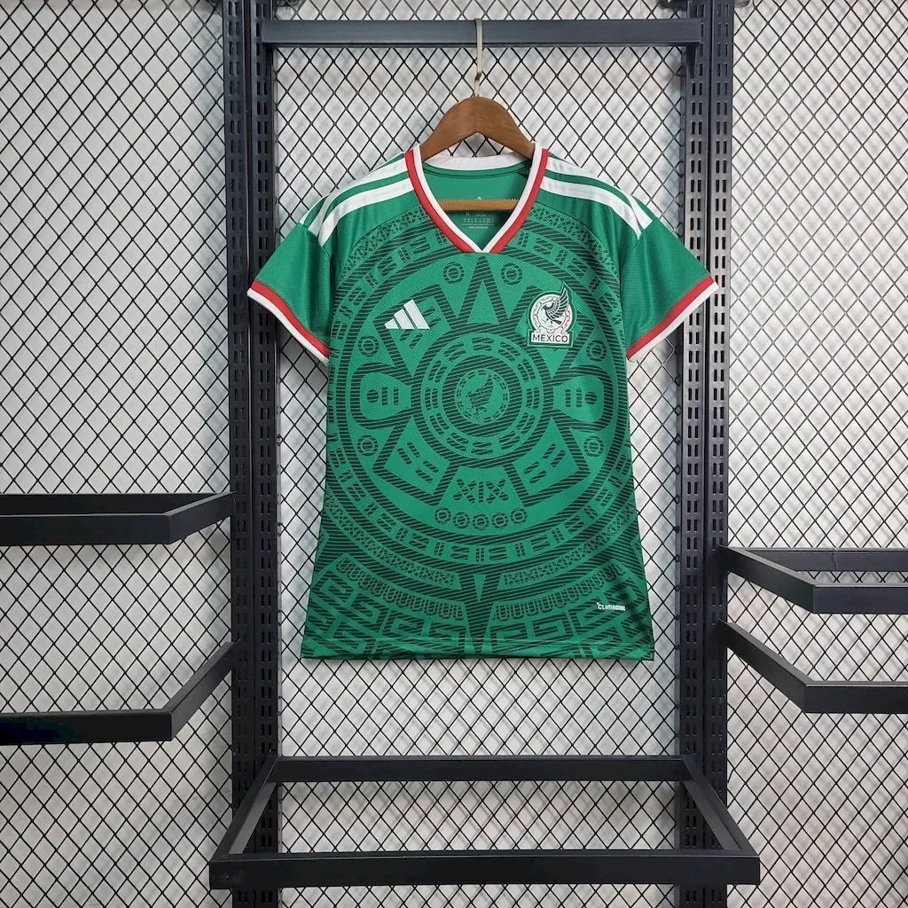 2026 World Cup Mexico Home Kit Football Women T-Shirt AAAAJersey Supply Yupoo 6