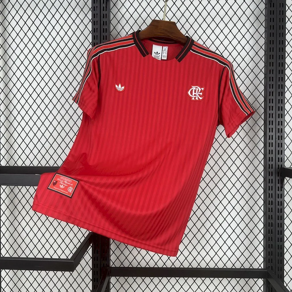 25-26 Flamengo OG Retro Style Red Special Edition Kit Football T-Shirt AAAAJersey Supply Yupoo 7