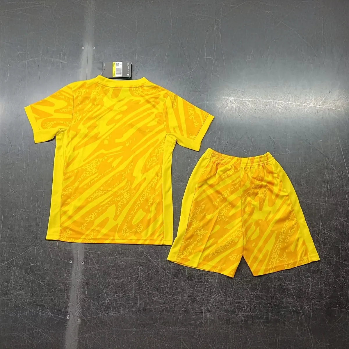 2024 Portugal Goalkeeper Kid Kits Children Sets Football AAAAJersey Yupoo 1