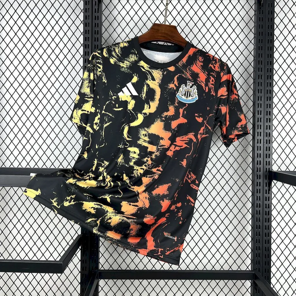 25-26 Newcastle United Pre-Match T-Shirt Football Apparels Soccer AAAAJersey Yupoo 5