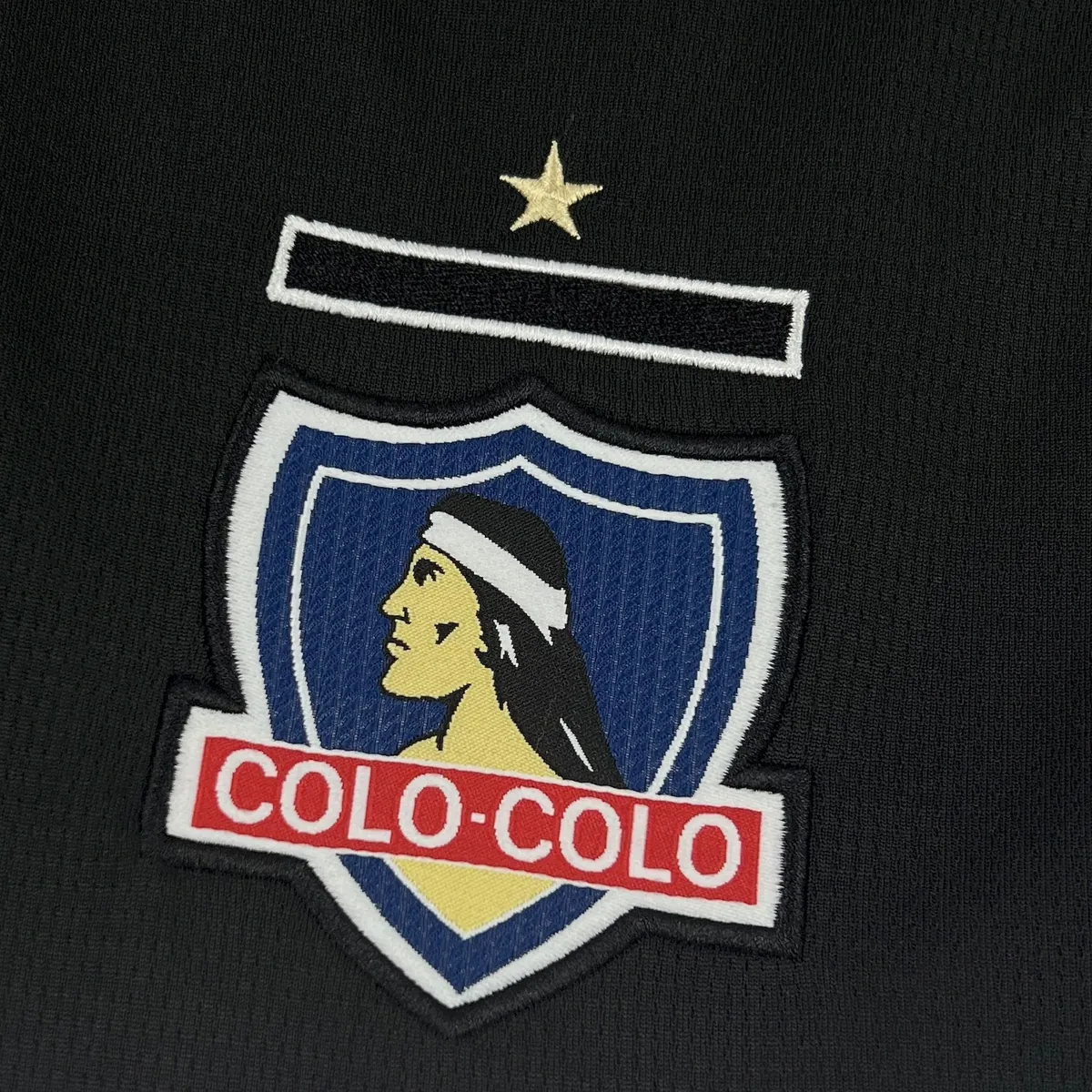 26-27 Colo Colo Mens Away Kit Soccer Black T-Shirt AAAAJersey Dropship Yupoo 3