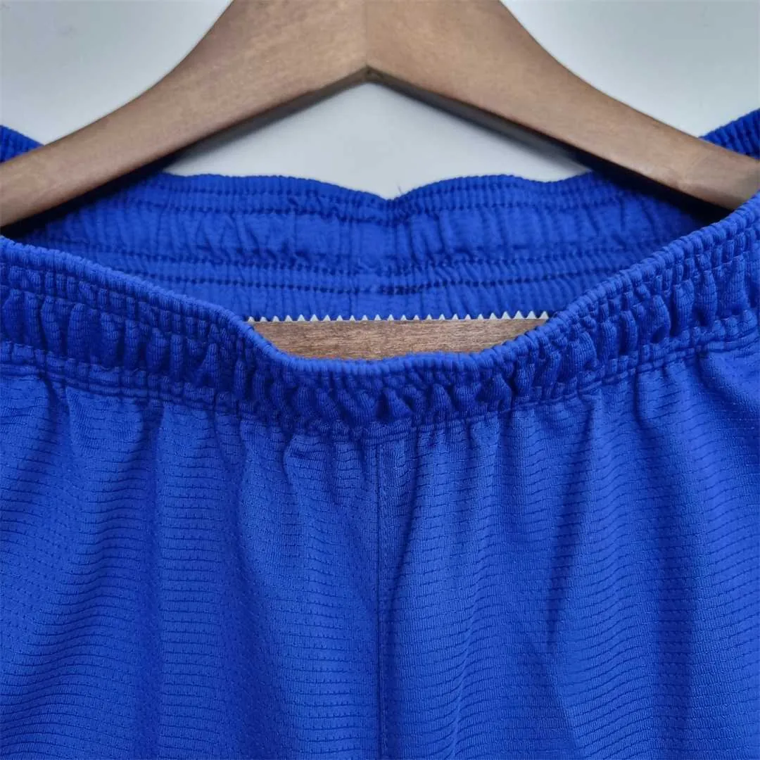 2022 New York Knicks NBA US Training Shorts Blue 6