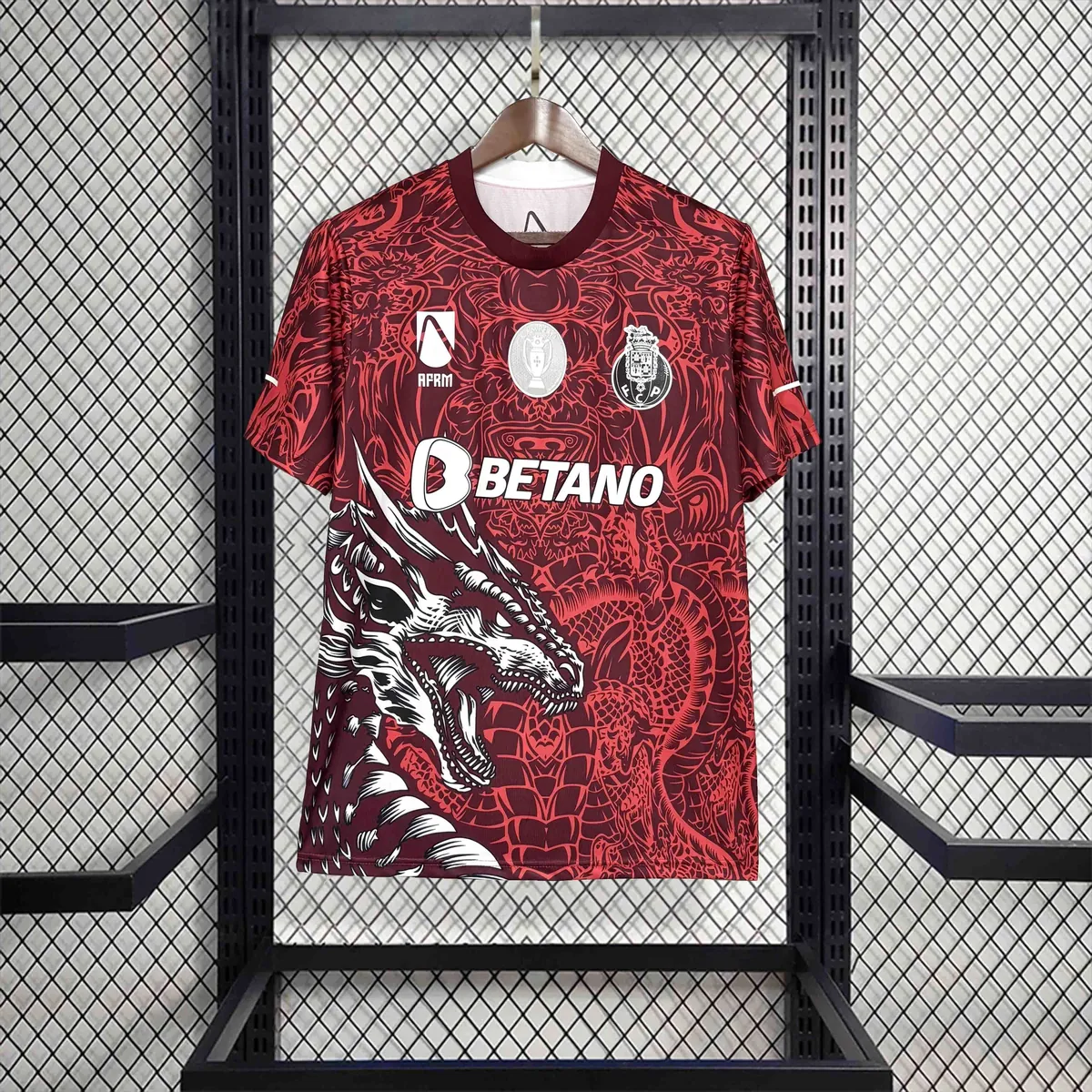 25-26 Porto Special Dragon Kit Football Red Shirt AAAAJersey Wholesale Yupoo 6