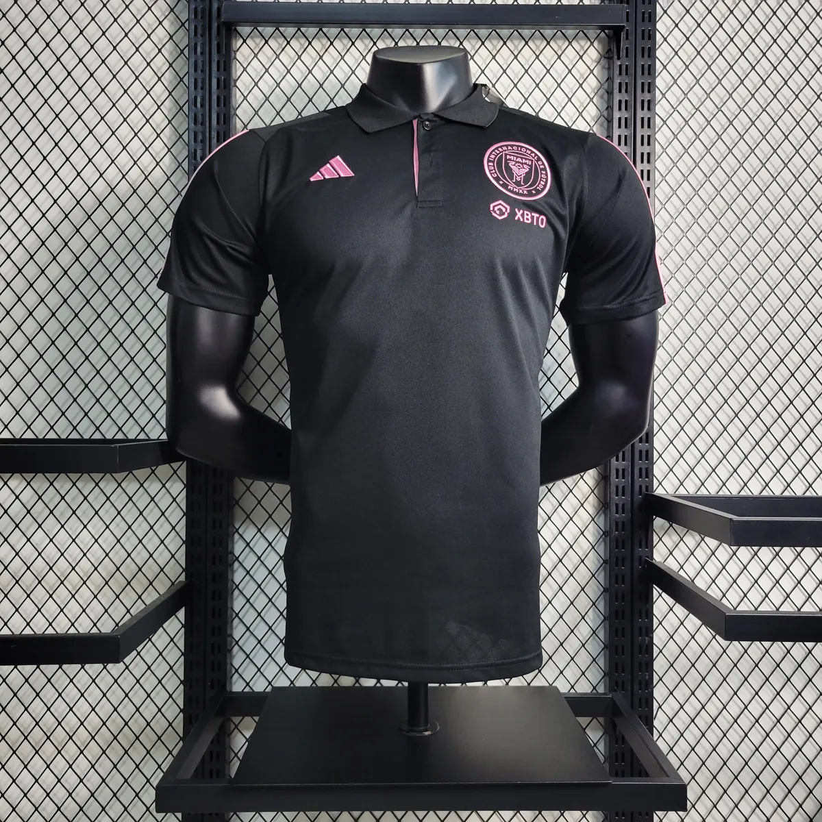 23-24 Inter Miami Polo Black Size S-XXL 8