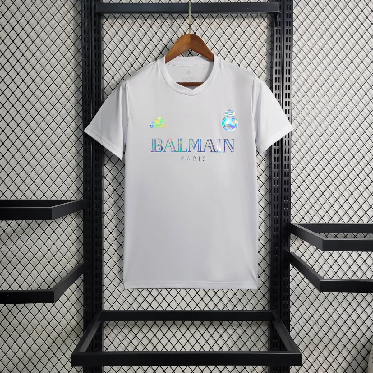 23-24 Real Madrid Special Editon Kit White Bling Shirt Cheap Soccer Jerseys 5