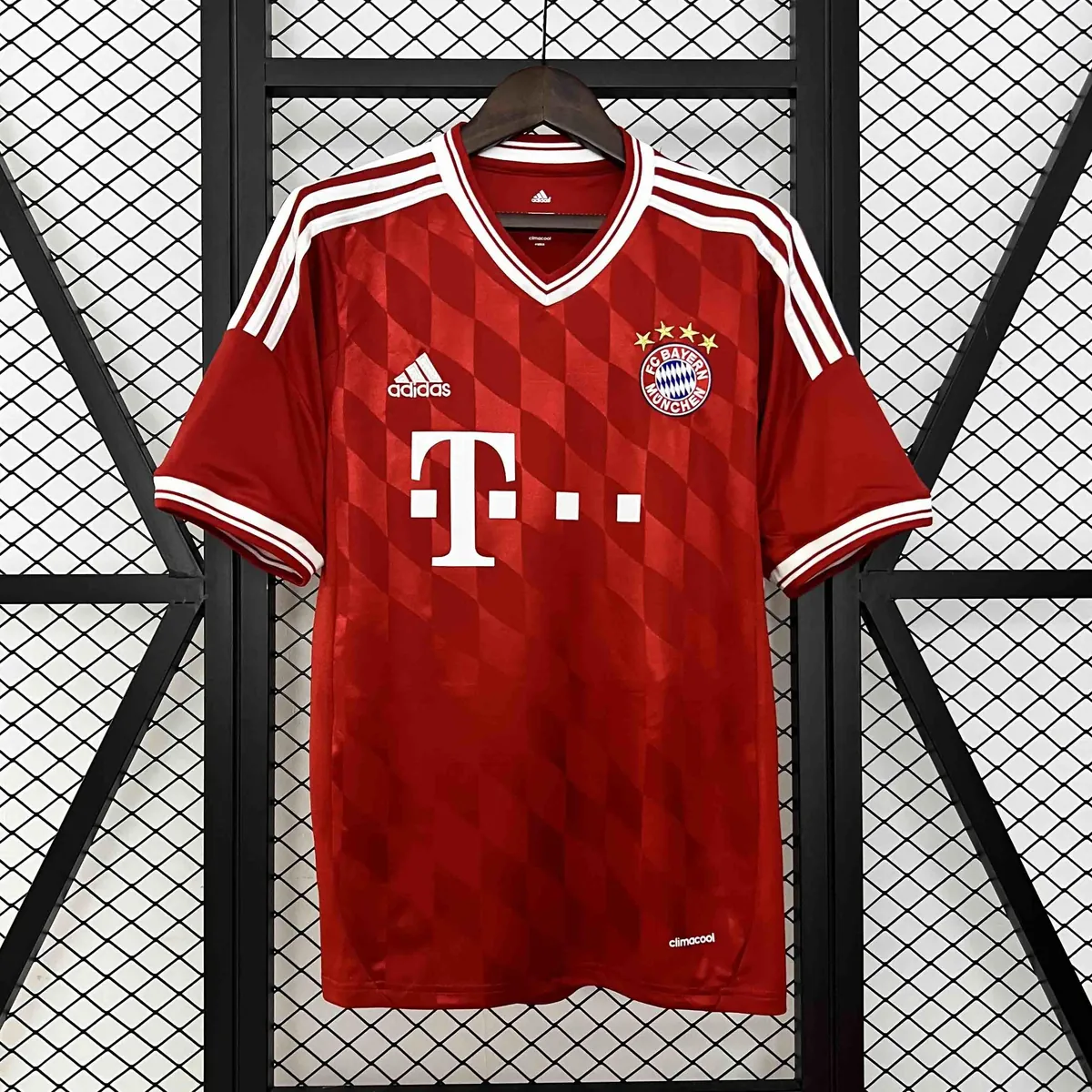13-14 Bayern Munich Home Retro Kit Vintage Shirt AAAAJersey Dropship Yupoo 7