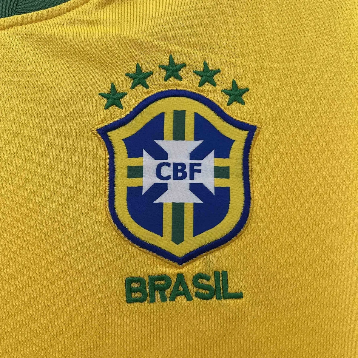 2010 Brazil Home Retro Kit Vintage Shirt Football AAAAJersey Supplier 1