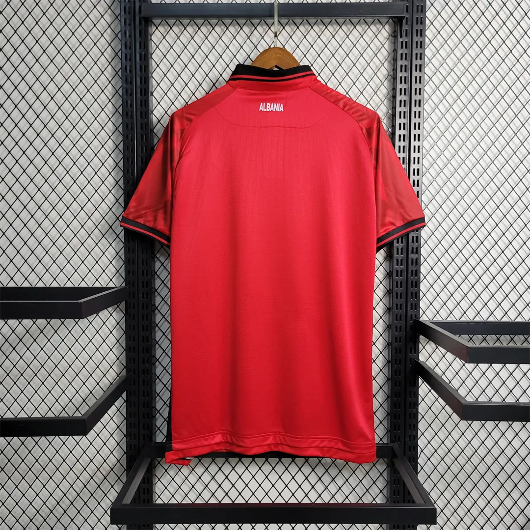 2024 Albania Home Kit UEFA Euro Shirt 3