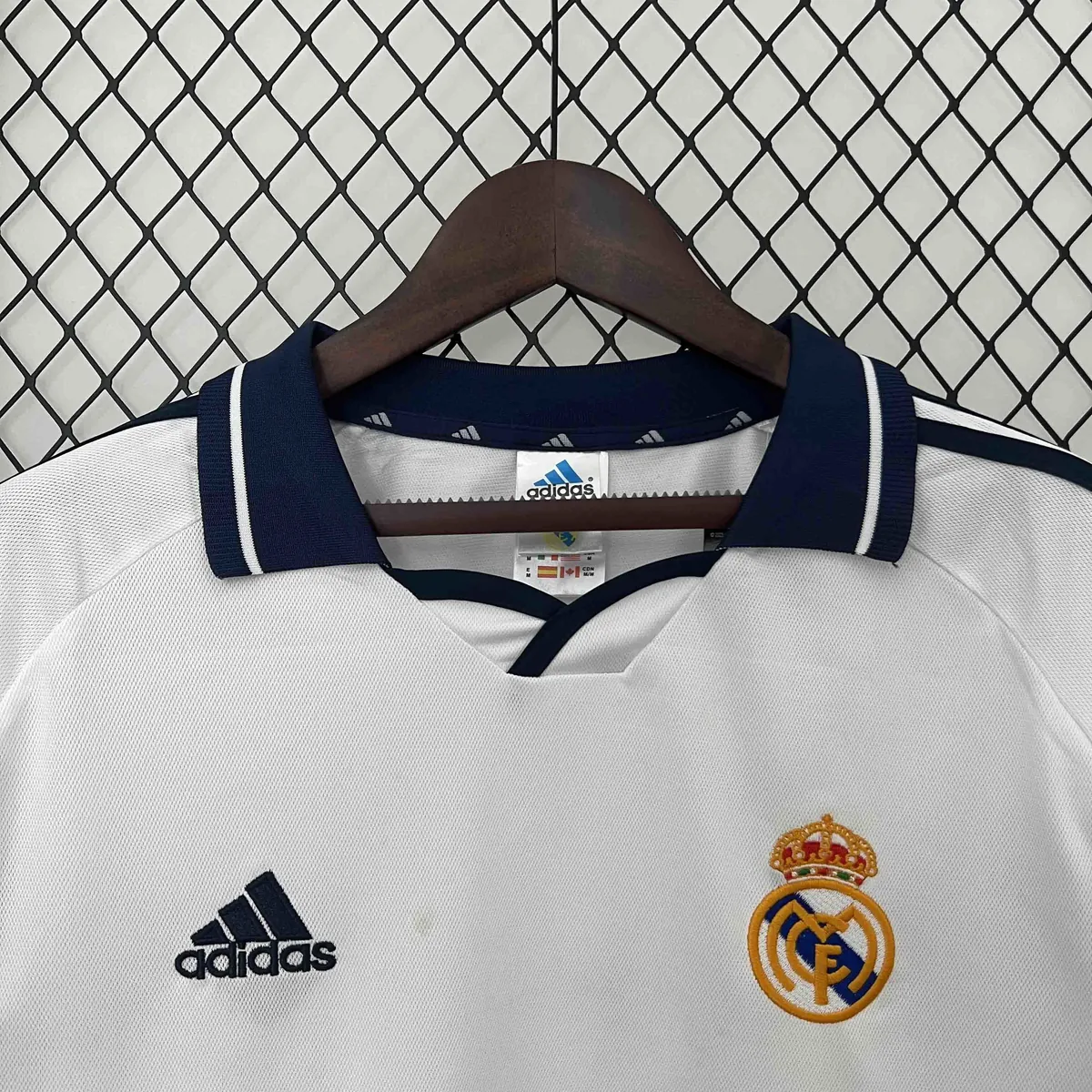 00-01 Real Madrid Home Retro Kit Long Sleeve Vintage Shirt Football AAAAJersey Supplier 1