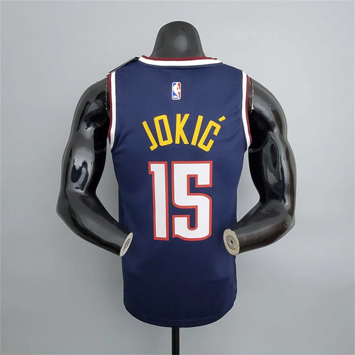 Nuggets Jokic #15 Navy Blue 1