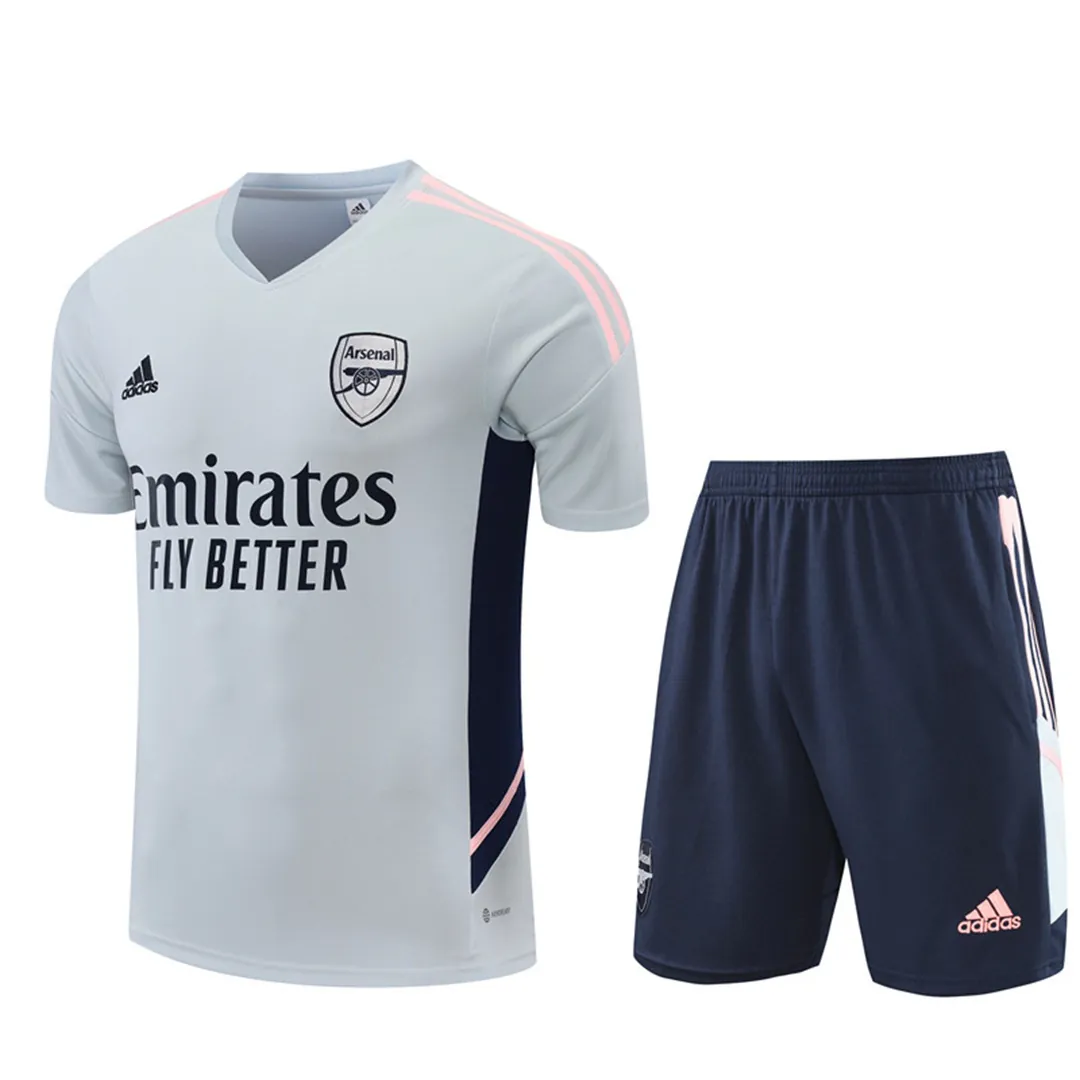 22-23 Arsenal training suit gray 14