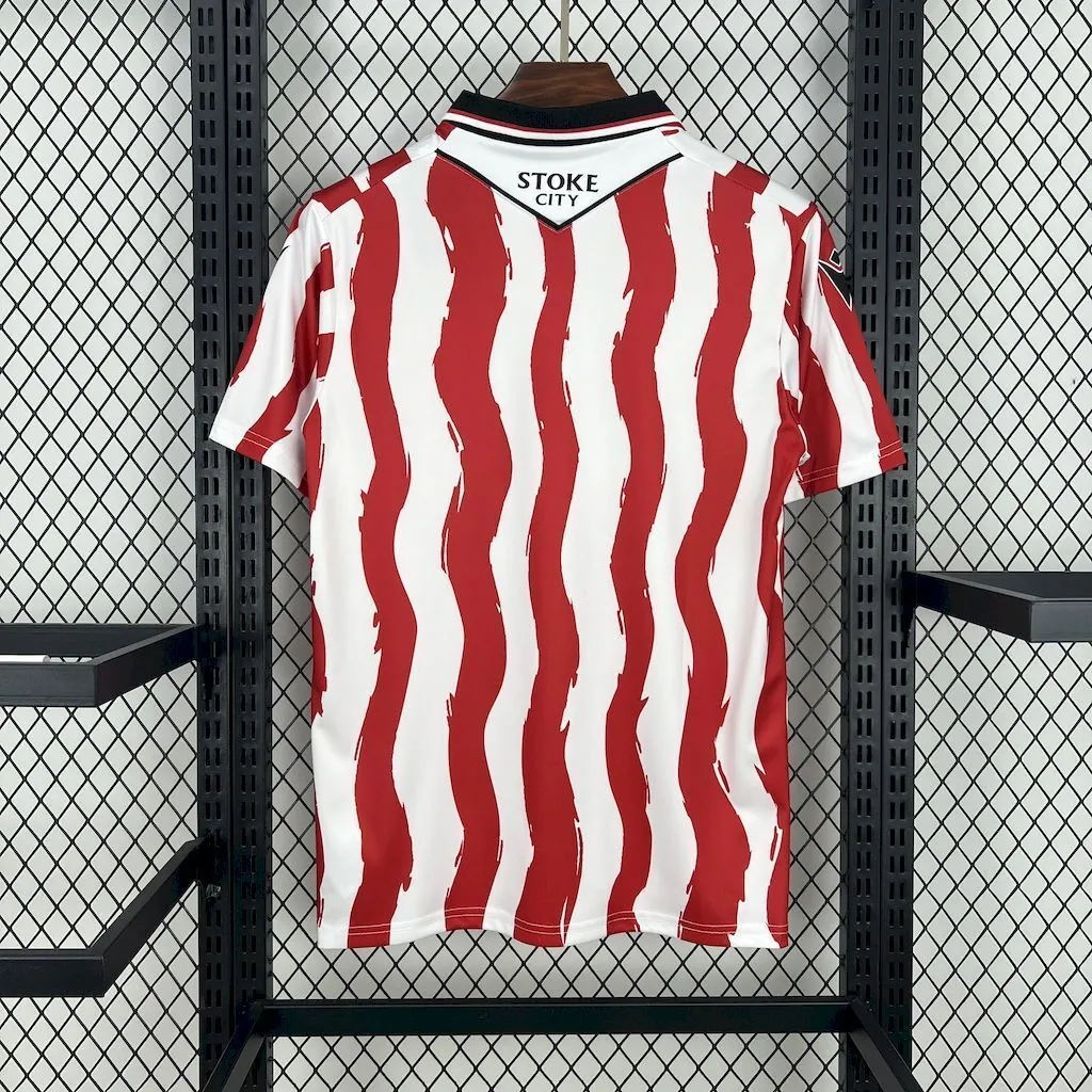 25-26 Stoke City Home Shirt Football Uniforms AAAAJersey Supply Yupoo 1