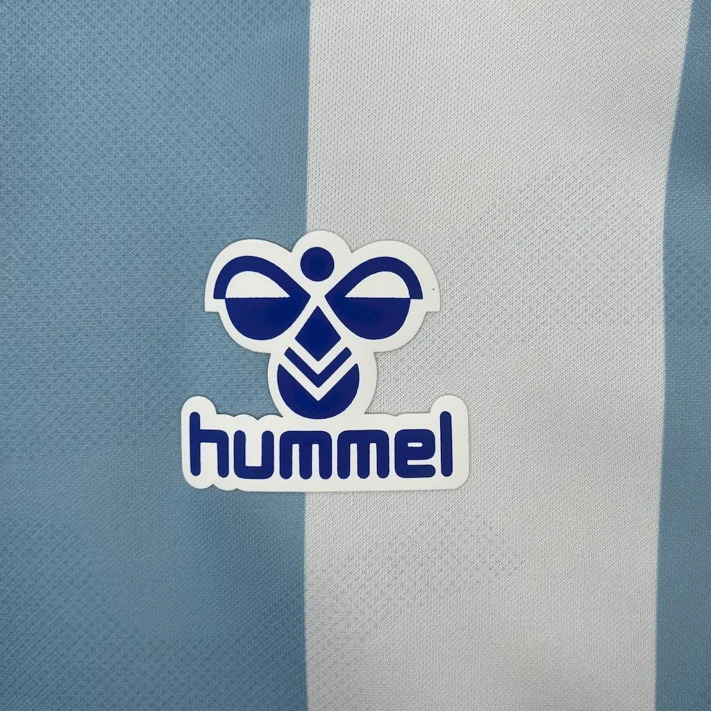 25-26 Malaga Home Shirt Football T-Shirt AAAAJersey Supply Yupoo 1